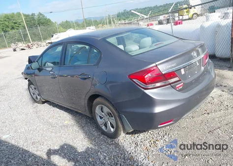 2014 Honda Civic Lx from USA, damaged, VIN 2HGFB2F5XEH514798